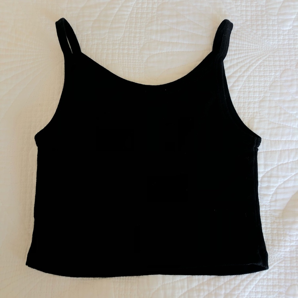 Brandy Melville Black Skylar Tank